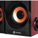 Roll speakers OK-161 2.0 black/cherry 6Wt