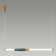 Suspended lamp MARMI IP20 LED 14W 3000k