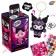 Toy - Funny Box Surprise "Evil Rabbit": children's keychain, stickers, card, color mix