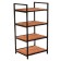 Supra SC-B37882, loft, 4 shelves, 78x37x33 cm