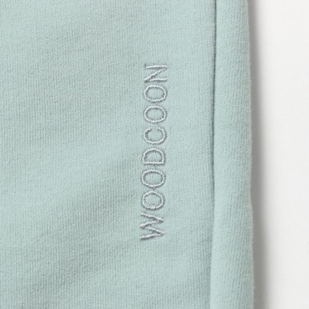 Pants for girls, mint color, height 140 cm-3