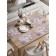 A set of napkins for setting the Tale Polyana table, rectangular, rounded edges, size 30x46 cm, 4 pcs