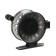 Inertial coil, plastic, diameter 6 cm, guide fishing lines, black color, 109a