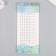Sticker of rhinestones plastic "Pearls of different sizes" MIX 19x9 cm