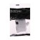 Bironi switch, 1 key, plastic, retro, white