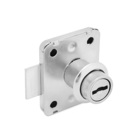 Furniture lock, nickelled ， 2 English keys-1