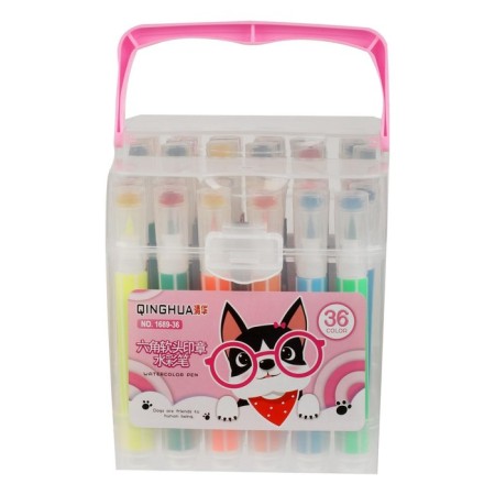Fleeters 36 colors, with a seal, a ventilated cap, mix-2