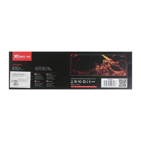 Mouse mat XTRIKE ME MP-605, Game, 800x300x3 mm, RGB backlight, black-8