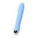 Vibrator with heating function and pulsating balls Fahrenneit, silicone, blue color, 19 cm