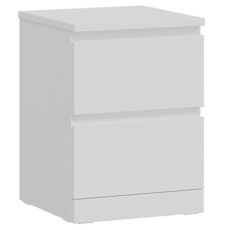 The chest of drawers "Warma 2", 403 × 400 × 548 mm, with two drawers, white color-1