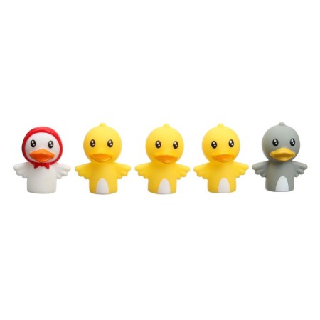Finger Theater "Ducks", in the set 5 pcs, crush me-1