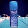 New Year's spray - hoarfrost, 250 ml, blue color, for the New Year