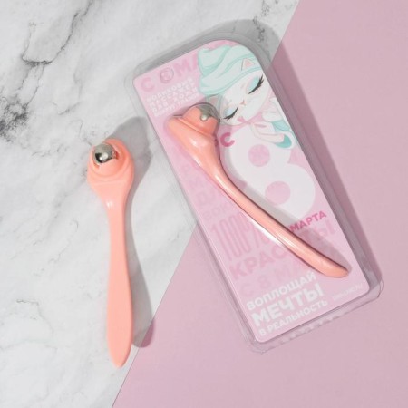 Roller massage for the skin around the eyes "embody dreams into reality"