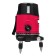 Laser level MTX CRL-30R 35034, 5 green rays, ± 0.3 mm/m, 5/8 ", range 30 m