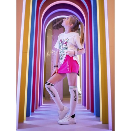 Skirt-Schorts for a girl, height 104 cm-1