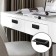 Handle button Cappio RK132 furniture, black color