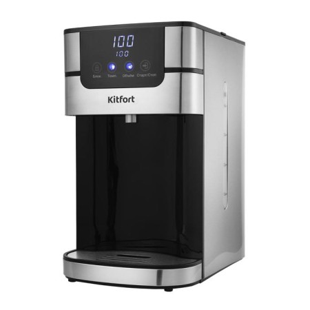 Thermopot KitFort KT-2501, 2618 W, 4 l, 5 modes, silver-black