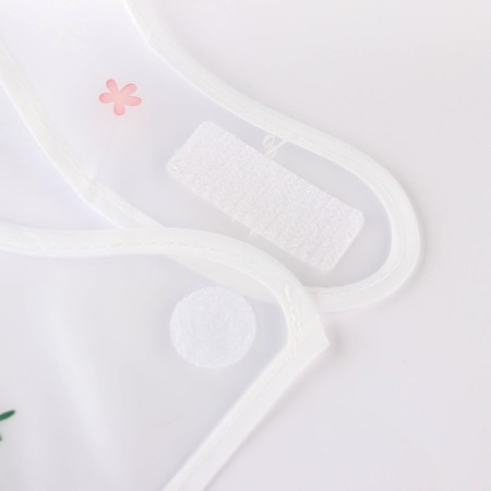 Baby of Nature feeding bib with Velcro, with a pocket-3