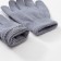 Children's gloves minku "plain", col. Dark gray, rr 16 (10-12 years)