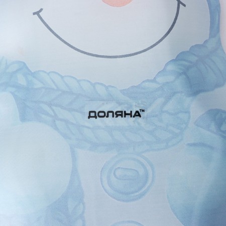 Glass Serving shares "Snowman in Blue", 22 × 15 cm-4