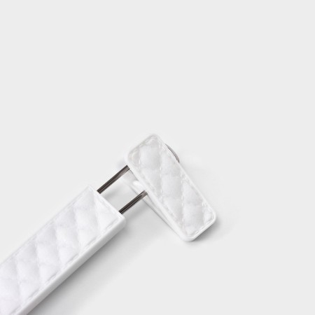 Pannings for trousers and skirts with clamps LadoM Eliot, 29 × 15 cm, 3 pcs, white color-4