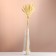 Set of dried flowers "Setaria", banch 7 pcs, length 60-65 (+/- 6 cm), bleached