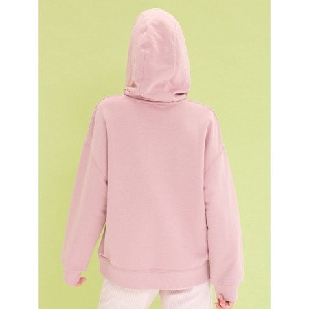 Female hoodies, size m, pink color-3