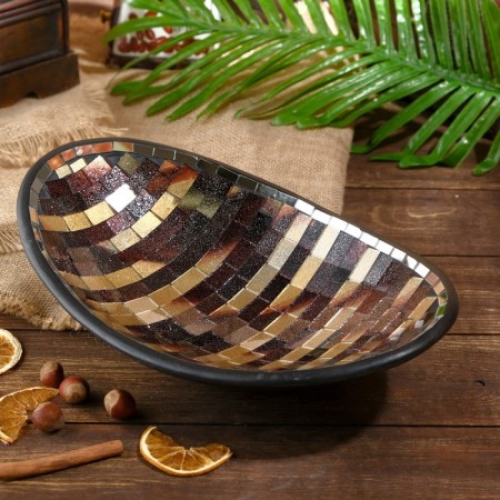 Decorative plate "Maryel" ceramics 30x20x7.5 cm