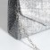 Magneta bag, long chain, silver color