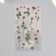 Plastic stickers "rose" set 6x18 cm