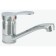 Juguni Dorado shell mixer, one -leaf, with flexible eyeliner, chromium color