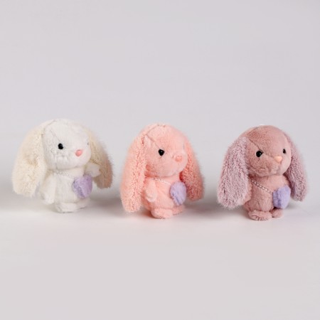 Excavations with a soft toy "Hare", mix-3