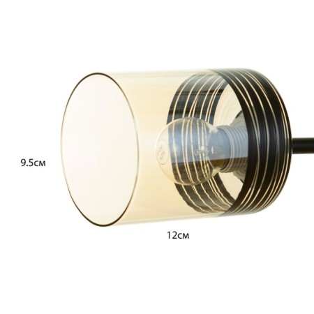 Sinna chandelier 2he27 40W black and gold 48x26x27 cm Bayerlux-5