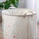 Basket for toys "friendly dinosaur", fabric: cotton with impregnation