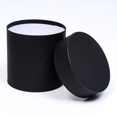 Hat box, black, 13 x 13 cm-2