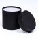 Hat box, black, 13 x 13 cm
