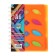 Notepad on the crest A6, 100 sheets, line, plastic cover, with "leaves" separators, mix
