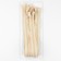 Lightning "Spiral", No. 5, detachable, castle machine, 60 cm, ivory color