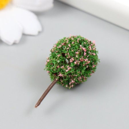 Artificial plant for creativity plastic "sakura" 2.3x3.6 cm-2
