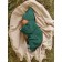 Cap with lapel Children's Amarobaby Pure Love Tot, size 44-46 cm, green color