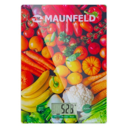 Libra kitchen Maunfeld MKS-519G03, electronic, up to 5 kg, drawing "Vegetables"-1