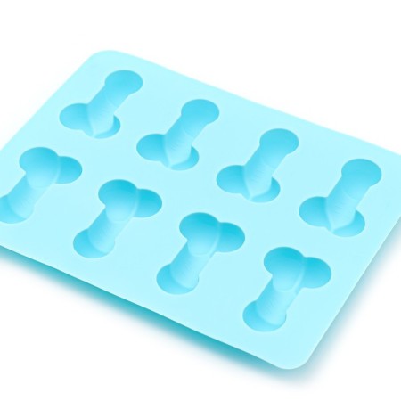 Silicone form "18+", 13 x 18; 3.5 x 4.5 cm, blue-1