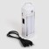 Manual battery lamp 1+2 W, 1200 mAh, 5 V, 6 hours of work, 2 modes, range 50 m
