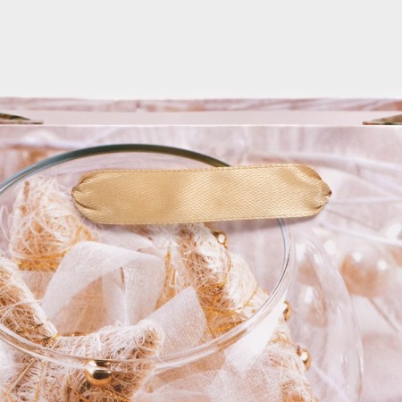 Gift, laminated, "gold" package, 18 x 23 x 10 cm-3