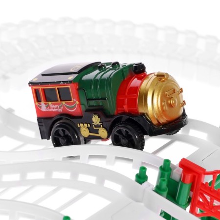The railway "New Year's adventure", with figures, 125 parts-8