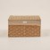 Basket for storing manual weaving with a lid, paper 30x20x15.5 cm
