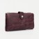 Women's wallet on the button, burgundy color