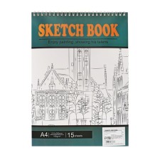 A4 sketchbook for pastel, 15 sheets 