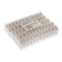 The terminal block of screw, 12 sections, 2.5-6 mm², 10 A, polyethylene, white, set of 10 pcs.