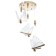 Lamp Bayerlux "Butterflies" 3XLED 18W gold